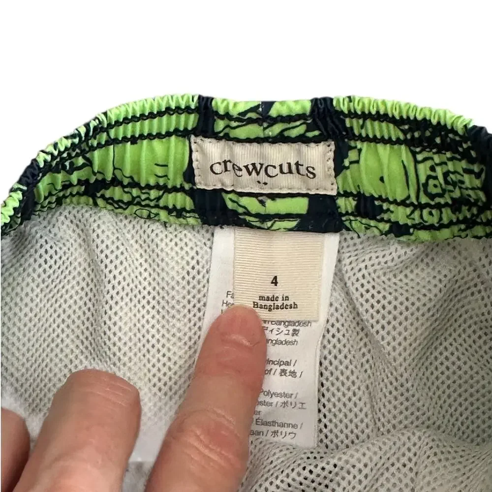 CREWCUTS Boys Swim Trunks Size 4